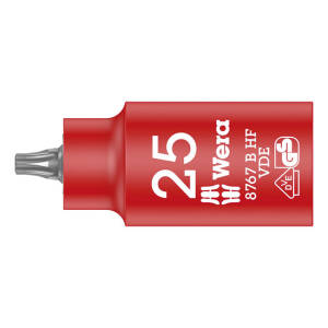 Wera HF Torx bit socket, insulated, size TX25