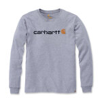 Carhartt Logo graphic long sleeve heather gray Size M