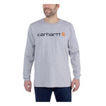 Carhartt Logo graphic long sleeve heather gray Size M