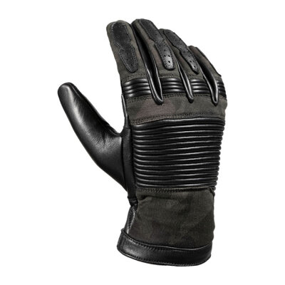 John Doe gloves Durango black/camouflage CE appr. Male EU size M