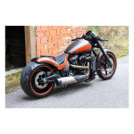 Cult-Werk, Softail wide fender kit Racing. 2-up seat