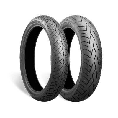 ** Bridgestone Battlax BT46R tire 140/80V17 69V. Rear