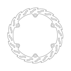 *6 DAYS EXTRA TRANSIT TIME* Moto-Master Flame series fixed brake rotor