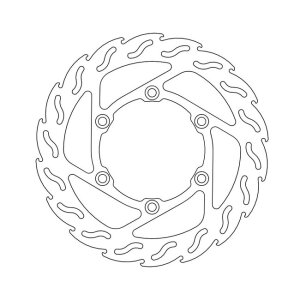 Moto-Master Flame series fixed brake rotor