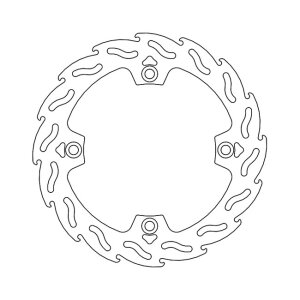 *6 DAYS EXTRA TRANSIT TIME* Moto-Master Flame series fixed brake rotor