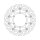 *6 DAYS EXTRA TRANSIT TIME* Moto-Master Flame series floating brake rotor