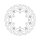 Moto-Master Flame series floating brake rotor