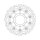 Moto-Master Flame series floating brake rotor