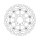 Moto-Master Flame series floating brake rotor