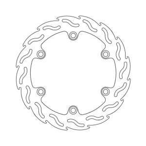 Moto-Master Flame series brake rotor