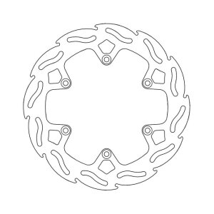 Moto-Master Flame series brake rotor