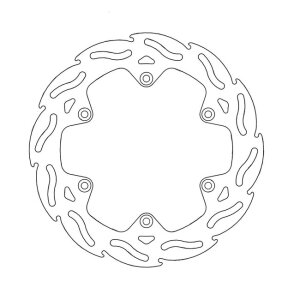 Moto-Master Flame series brake rotor