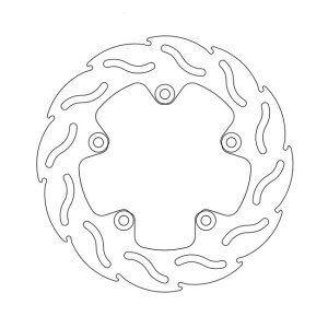 Moto-Master Flame series brake rotor