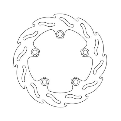 *6 DAYS EXTRA TRANSIT TIME* Moto-Master Flame series brake rotor