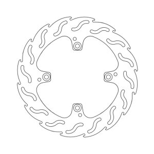 *6 DAYS EXTRA TRANSIT TIME* Moto-Master Flame series brake rotor