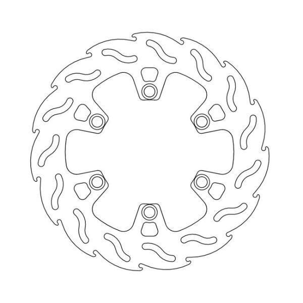 Moto-Master Flame series brake rotor