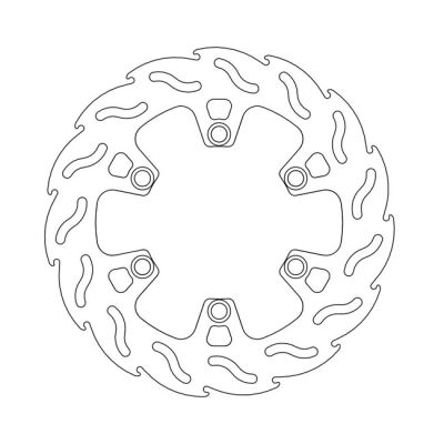 Moto-Master Flame series brake rotor