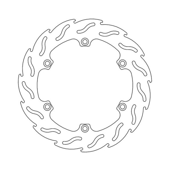Moto-Master Flame series brake rotor