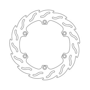 Moto-Master Flame series brake rotor