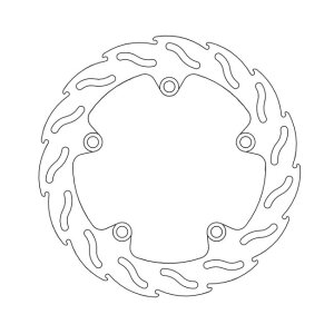 Moto-Master Flame series brake rotor