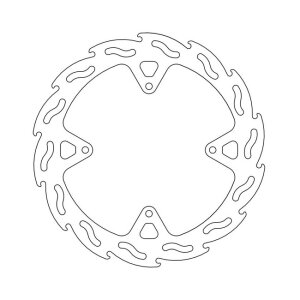 Moto-Master Flame series brake rotor
