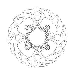 Moto-Master Flame series brake rotor