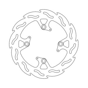 Moto-Master Flame series brake rotor