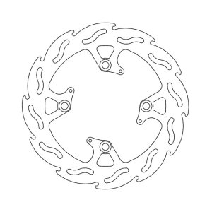 Moto-Master Flame series brake rotor