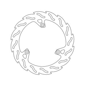 Moto-Master Flame series brake rotor