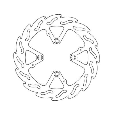 Moto-Master Flame series brake rotor
