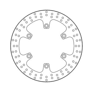 Moto-Master Halo series fixed brake rotor