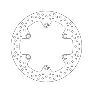 Moto-Master Halo series fixed brake rotor