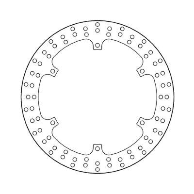 Moto-Master Halo series fixed brake rotor