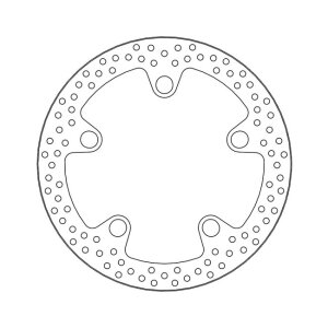 Moto-Master Halo series fixed brake rotor