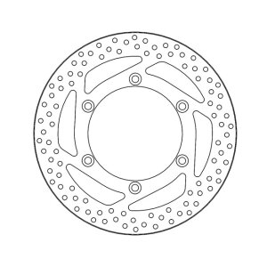 Moto-Master Halo series fixed brake rotor