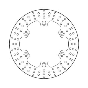 Moto-Master Halo series fixed brake rotor