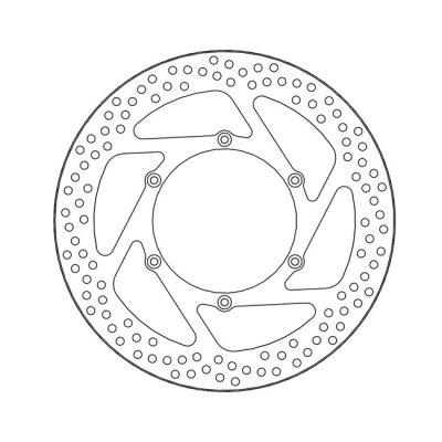 Moto-Master Halo series fixed brake rotor