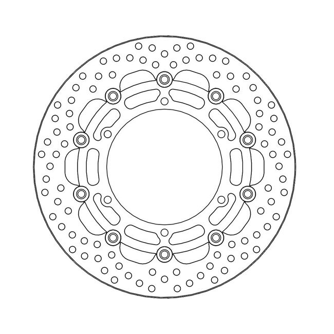 *6 DAYS EXTRA TRANSIT TIME* Moto-Master Halo series floating brake rotor