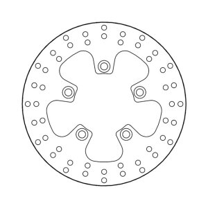 Moto-Master Halo series brake rotor