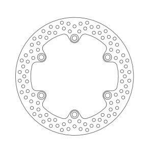Moto-Master Halo series brake rotor