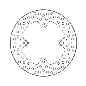 Moto-Master Halo series brake rotor