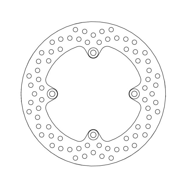 Moto-Master Halo series brake rotor
