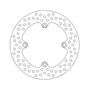 Moto-Master Halo series brake rotor