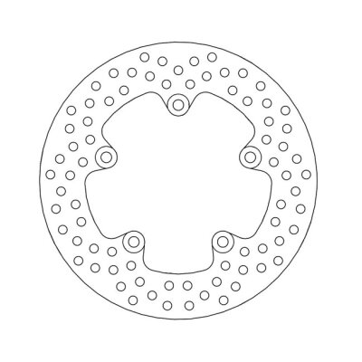 Moto-Master Halo series brake rotor