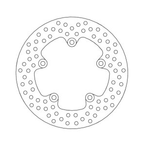 Moto-Master Halo series brake rotor