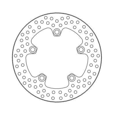 Moto-Master Halo series brake rotor