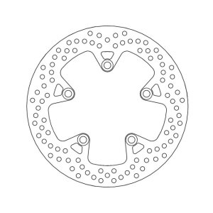 Moto-Master Halo series brake rotor