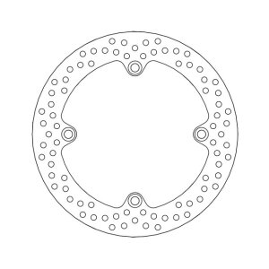 Moto-Master Halo series brake rotor