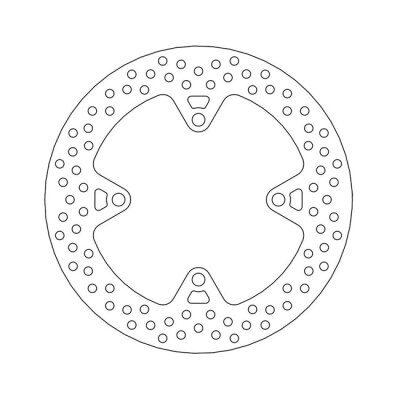 Moto-Master Halo series brake rotor