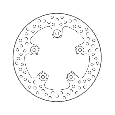 Moto-Master Halo series brake rotor